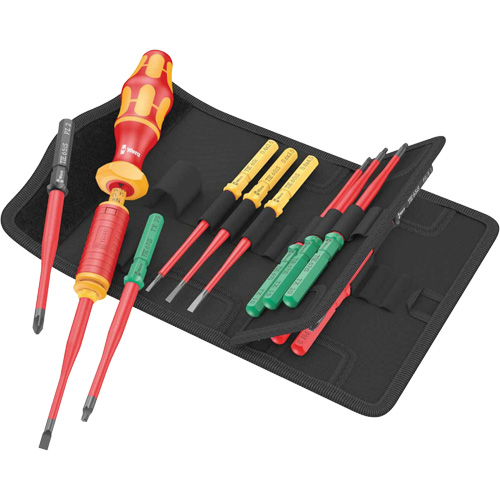 15-Piece Kraftform Kompakt Torque VDE Blade Set, 1000 V Southpoint Industrial Supply