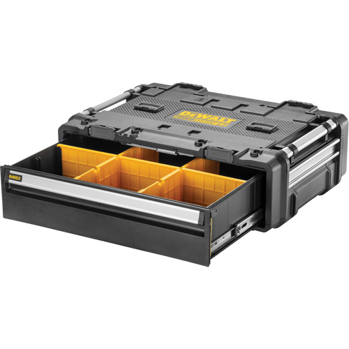 Tiroir 2.0 DXL TOUGHSYSTEM, 30" x 21-13/20" x 9-17/20", Noir/Jaune Southpoint Industrial Supply