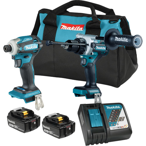 LXT Brushless 2 Tool Combo Kit, Lithium-Ion, 18 V Southpoint Industrial Supply