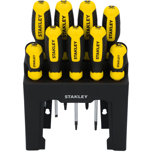 Screwdriver Set with Stand, 9 Southpoint Industrial Supply