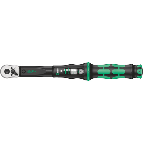 Cl&eacute; dynamom&eacute;trique Click-Torque B avec cliquet r&eacute;versible, &agrave; cliquer, Entraînement 3/8" carr&eacute;, 10 - 50 Nm Southpoint Industrial Supply
