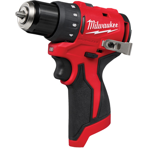 M12 Subcompact Brushless Drill/Driver, Lithium-Ion, 12 V, 3/8" Chuck, 350 in-lbs Torque Southpoint Industrial Supply