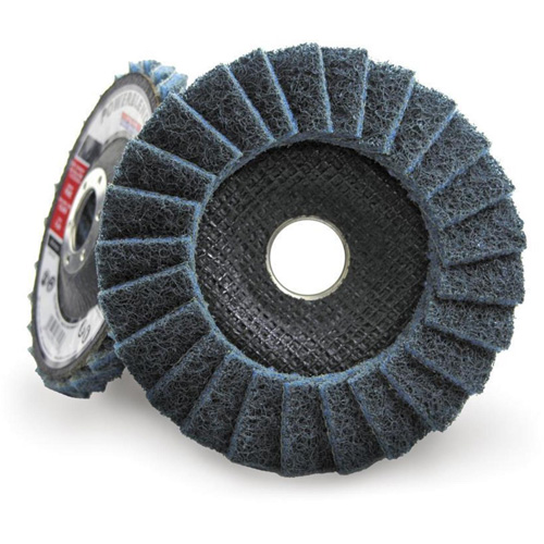 POWERBLEND SCD Surface Conditioning Flap Disc, 4-1/2" x 7/8", Type 29, Fine Grit Southpoint Industrial Supply