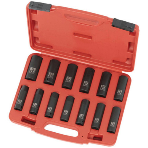 Jeu de douilles m&eacute;triques IPS-1312DM, 13 Mcx, Chocs, Prise de 1/2", Profond Southpoint Industrial Supply