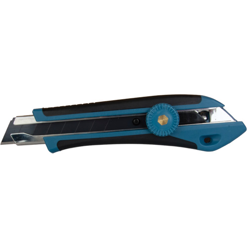 18mm Professional Knife, Stainless Steel, Heavy-Duty, Rubber Handle Southpoint Industrial Supply
