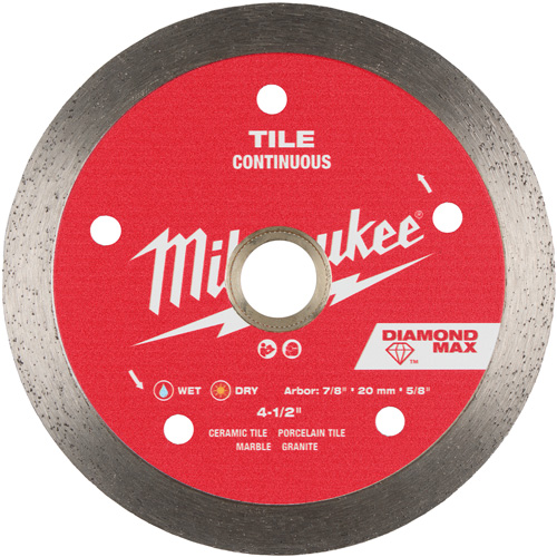 DIAMOND MAX Continuous Tile Diamond Blade Southpoint Industrial Supply
