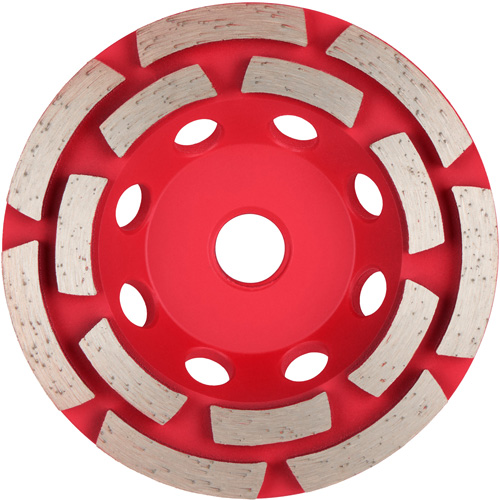 Meule boisseau diamant&eacute;e &agrave; rang&eacute;e double DIAMOND MAX Southpoint Industrial Supply