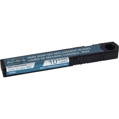 Lames rechange de 9 mm, Style Cassable Southpoint Industrial Supply