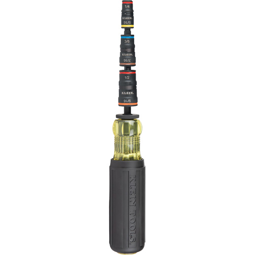 7-in-1 Impact Flip Socket Set with Handle, 1/2"/5/16"/1/4"/7/16"/9/16"/3/8' Drive, 7 Pcs Southpoint Industrial Supply