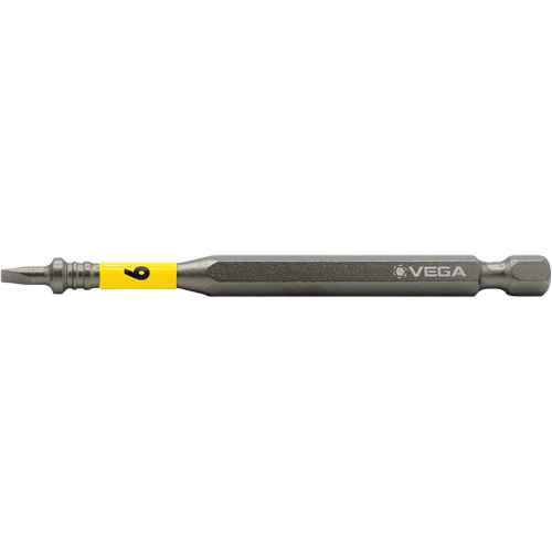 Embout pour outils &eacute;lectriques Impactech, Fente, Embout 6F-8R, Prise 1/4", Longueur 3-1/2" Southpoint Industrial Supply