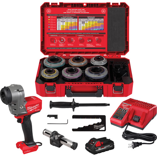M18 FUEL Covered Conductor Cable Stripper Kit with Adjustable Bushings Southpoint Industrial Supply