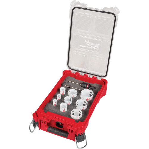 QUIK LOK HOLE DOZER Bi-Metal Kit with PACKOUT Compact Organizer, 12 Pieces Southpoint Industrial Supply