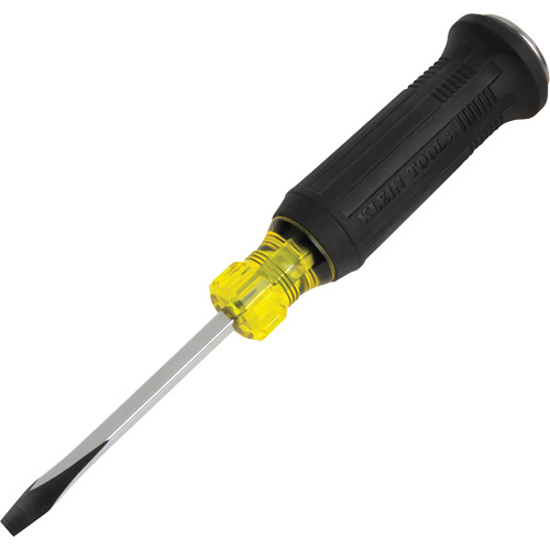 Tournevis de d&eacute;molition avec embout plat &eacute;vas&eacute;, 1/4", 9-2/5" lo, Prise Coussin&eacute;e Southpoint Industrial Supply