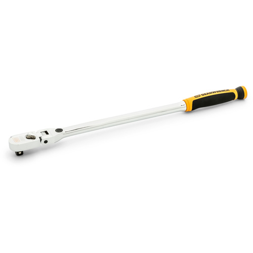 Cl&eacute; &agrave; cliquet &agrave; t&ecirc;te flexible verrouillable 120XP avec poign&eacute;e double mat&eacute;riau Southpoint Industrial Supply