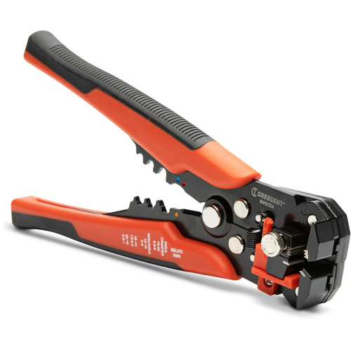 Self-Adjusting Wire Stripper & Cutter, 8" L, 10-24 AWG Southpoint Industrial Supply