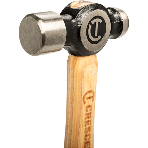 Ball Pein Hammer, 24 oz. Head Weight, Polished Face, Wood Handle Southpoint Industrial Supply