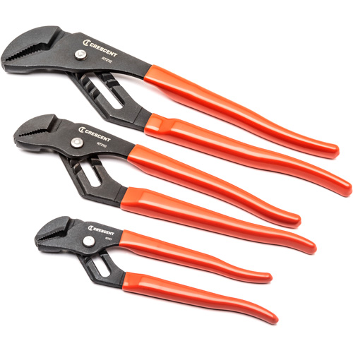 Straight Jaw Dipped Handle Tongue & Groove Plier Set, 3 Pieces Southpoint Industrial Supply