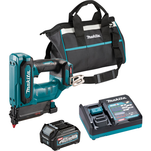 40Vmax XGT Brushless 1-3/8" 23 ga Pin Nailer Kit, 40 V, Lithium-Ion Southpoint Industrial Supply