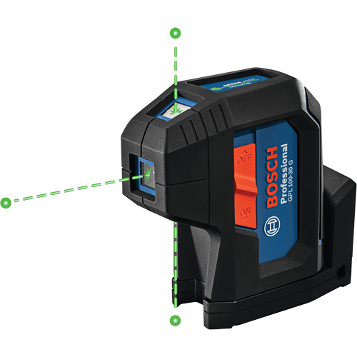 Laser dalignement autonivelant &agrave; faisceau vert &agrave; trois points Southpoint Industrial Supply
