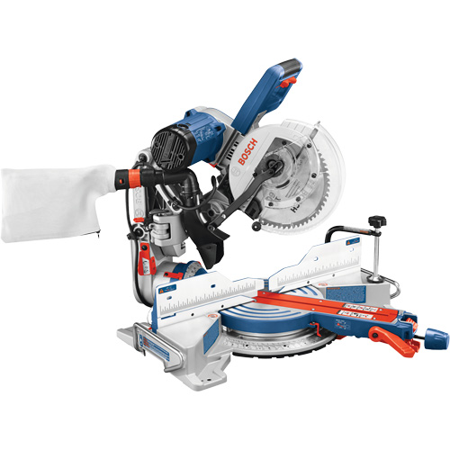 Dual-Bevel Glide Miter Saw, 10", 15 A, 120 V Southpoint Industrial Supply