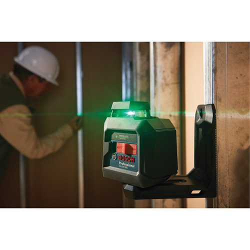 Laser &agrave; lignes crois&eacute;es 360° auto-nivelant &agrave; faisceau vert Southpoint Industrial Supply