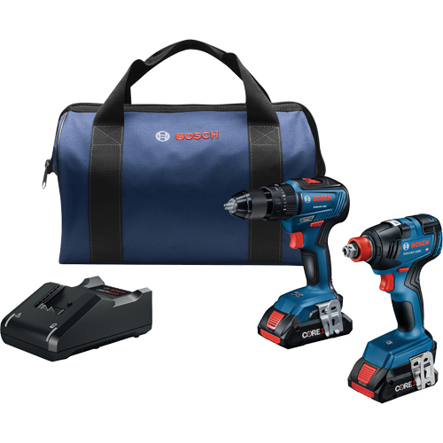 2-Tool Combo Kit, Lithium-Ion, 18 V Southpoint Industrial Supply