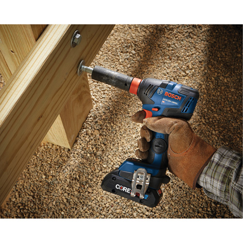 Two-In-One Bit/Socket Impact Driver/Wrench Kit, 1/2", 1800 in-lbs. Max. Torque, 18 V, Lithium-Ion Southpoint Industrial Supply