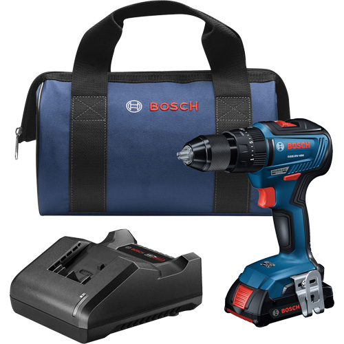 EC Brushless 1/2 In. Hammer Drill/Driver Kit, 1/2" Chuck, 18 V Southpoint Industrial Supply