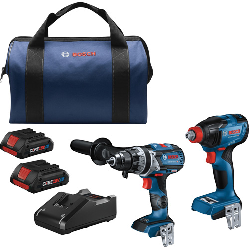 Ensemble de 2 outils, Lithium-ion, 18 V Southpoint Industrial Supply