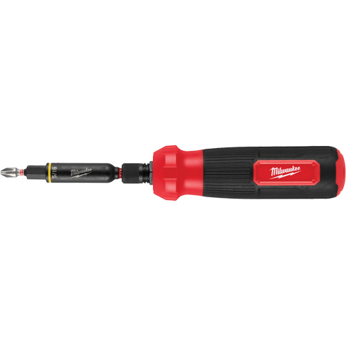 8-IN-1 Multi-Bit & Nut Driver with SHOCKWAVE Impact Duty Bits & Nut Drivers, 8-1/3" L, Cushion Grip Handle Southpoint Industrial Supply
