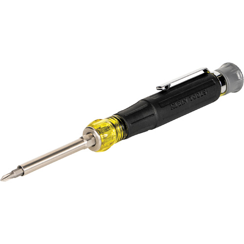 13-in-1 All-Purpose Pocket Precision Screwdriver, 6-1/2" L, Cushion Grip Handle Southpoint Industrial Supply
