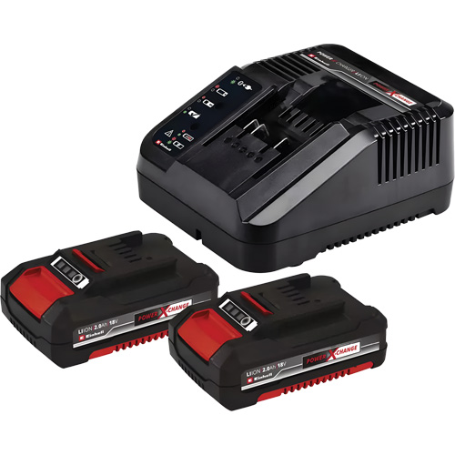 Ensemble perceuse 1/2” et cl&eacute; &agrave; chocs 1/4” sans fil, Lithium-ion, 18 V Southpoint Industrial Supply