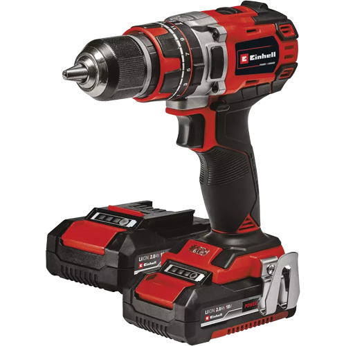 Ensemble perceuse &agrave; percussion professionnelle sans fil, Mandrin 1/2", 18 V Southpoint Industrial Supply