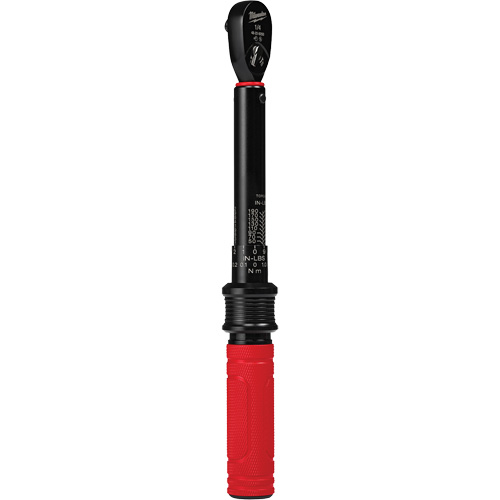 Cl&eacute; dynamom&eacute;trique, &agrave; cliquer, Entraînement 1/4" carr&eacute;, 4,5 - 22,6 Nm/40 - 200 lb-po Southpoint Industrial Supply