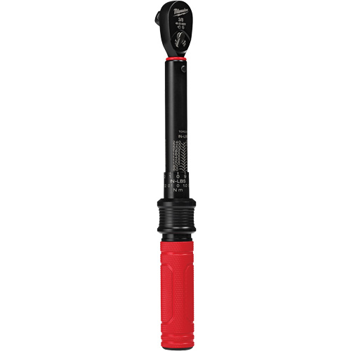 Torque Wrench, Click, 3/8" Square Drive, 5.6 - 28.2 N.m/50 - 250 in-lbs Southpoint Industrial Supply