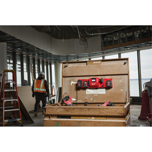 M18 & M12 Gangbox Rapid Charger, 12 V/18 V, Lithium-Ion Southpoint Industrial Supply
