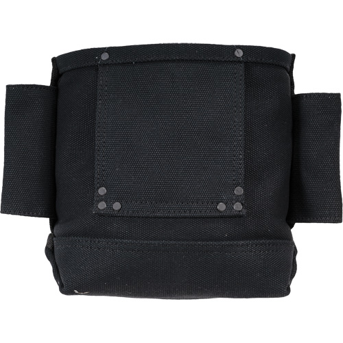 Phantom Collection Nut & Bolt Bag with 2 Sleeves, Canvas, 3 Pockets, Black Southpoint Industrial Supply
