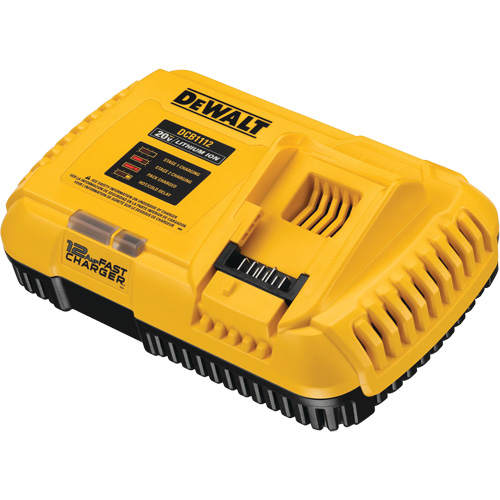 MAX*/FLEXVOLT&reg; 12 Amp Fan-Cooled Fast Charger, 20 V, Lithium-Ion Southpoint Industrial Supply