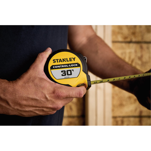 CONTROL-LOCK Tape Measure, 25 mm x 30', Imperial Graduations Southpoint Industrial Supply