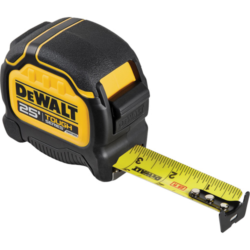 TOUGHSERIES Tape Measure, 25', Imperial Graduations Southpoint Industrial Supply