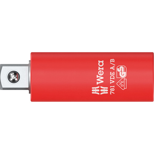 Adaptateur isol&eacute; VDE A/B, Prise 1/4", Douille 3/8", 2,78" lo, Sph&eacute;rique Southpoint Industrial Supply