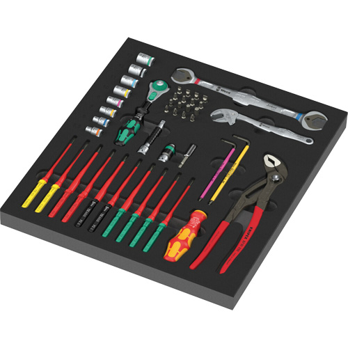 Insert en mousse pour jeu Kraftform Kompakt 1 de maintenance Southpoint Industrial Supply