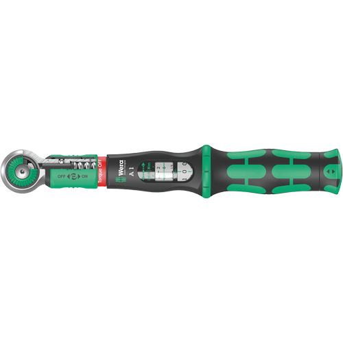 Cl&eacute; dynamom&eacute;trique Safe-Torque A 1, &agrave; cliquer, Entraînement 1/4" carr&eacute;, 2 - 9 lb-pi Southpoint Industrial Supply