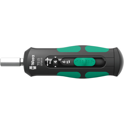 Tournevis dynamom&eacute;trique &agrave; couple s&eacute;curis&eacute; et vitesse rapide Kraftform, Gamme de couple 2 - 6 Nm, 5-4/5" Longueur Southpoint Industrial Supply