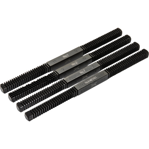 Jeu de 4 limes de restauration de filets?, Carr&eacute;e, 9" Southpoint Industrial Supply