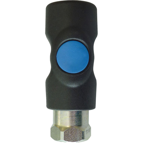 Raccord industriel rapide TOPQUIK S1, Composite en polyester/Acier inoxydable, 1/4", NPT femelle, 174 PSI Southpoint Industrial Supply