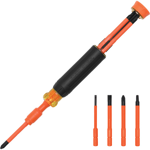 4-in-1 Insulated Multi-Bit Screwdriver Southpoint Industrial Supply