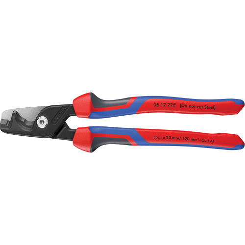 StepCut&reg; XL Cable Shears with KNIPEXTEND Handle, 9" Southpoint Industrial Supply