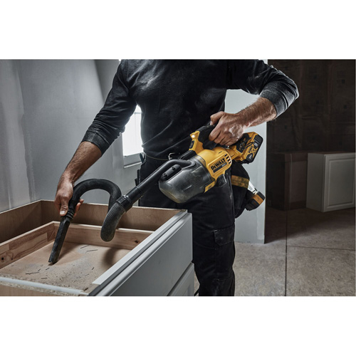 Aspirateur &agrave; main sans fil pour d&eacute;chets secs, 20 V, Capacit&eacute; 0,18 gal Southpoint Industrial Supply