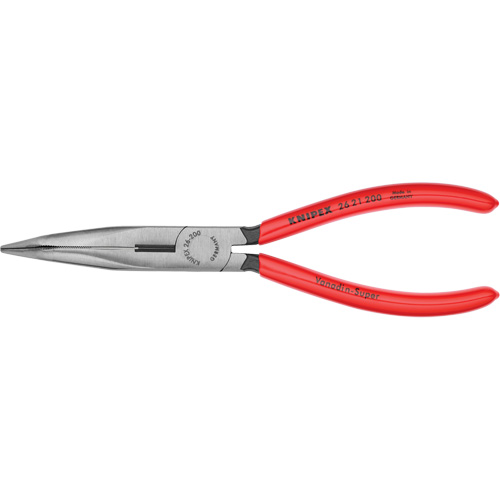 Pince &agrave; bec long coud&eacute; 40° avec coupe-fil, 8" lo Southpoint Industrial Supply